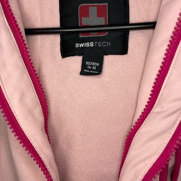 Swiss Tech pink Jacket size 4/5 - Picture 6 of 8